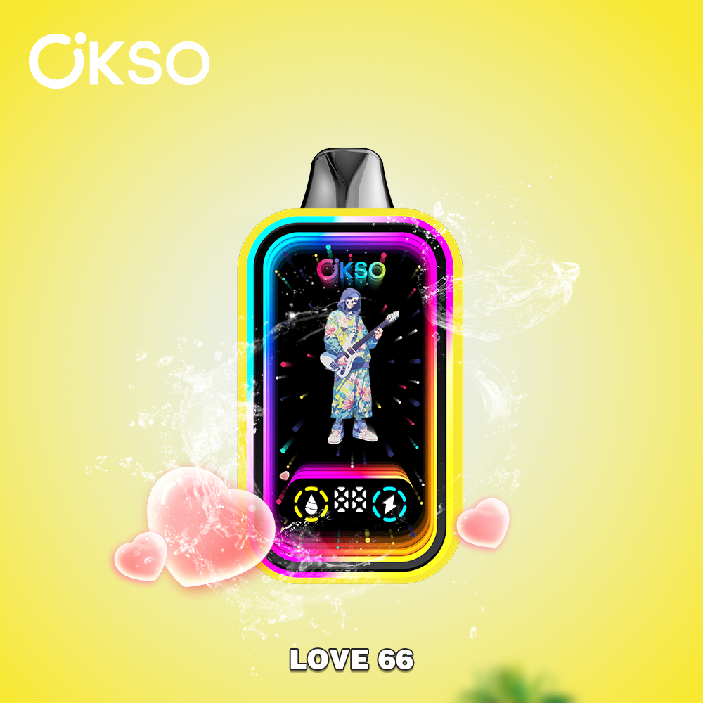 OKSO Magic Mirror 50000 50K Puffs Original Edition Dual Mesh LCD Display Disposable Vape(Box of 10)