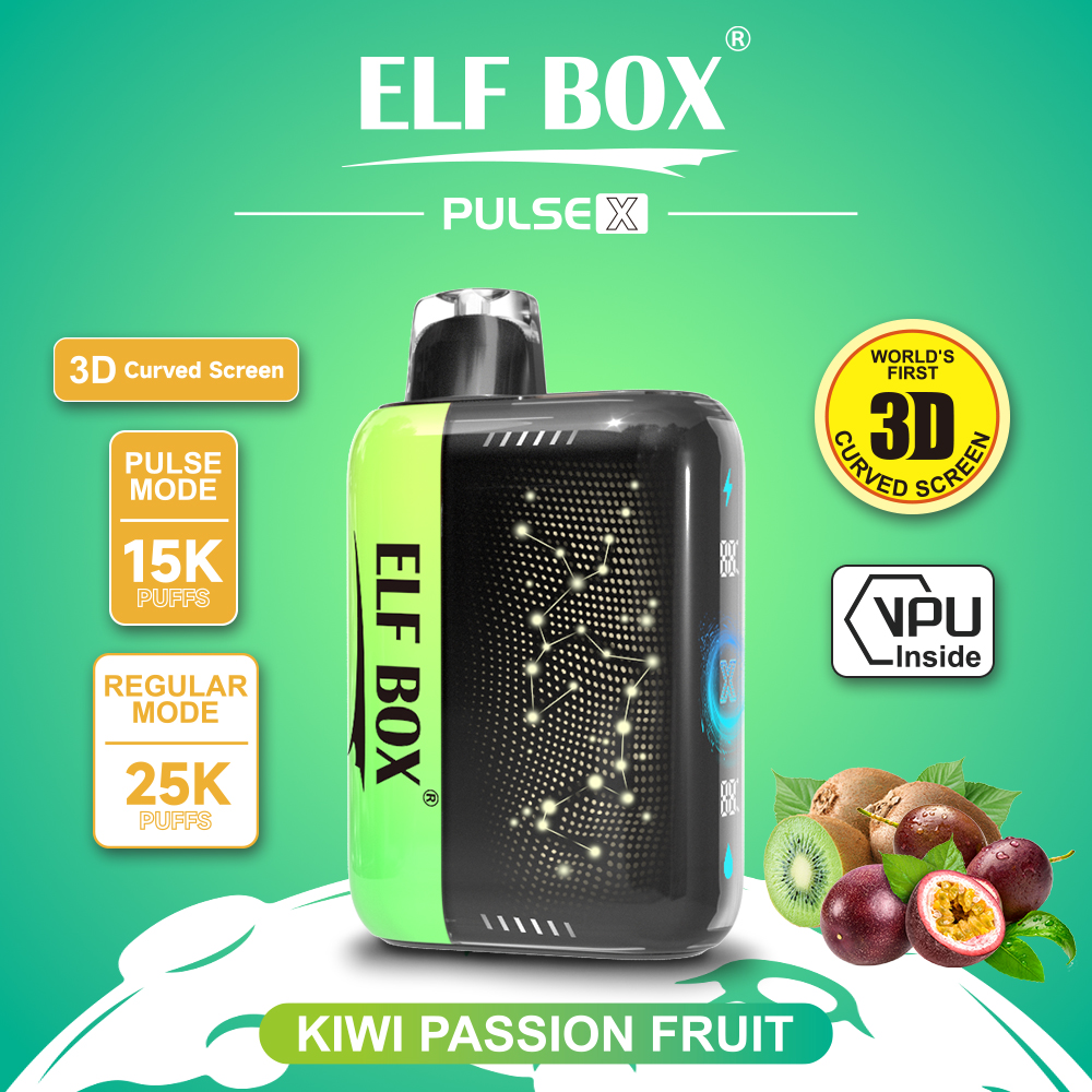 ELF Box Pulse X 25000 25K Puffs Gypsophila Hottest Disposable Vape(Box of 10)