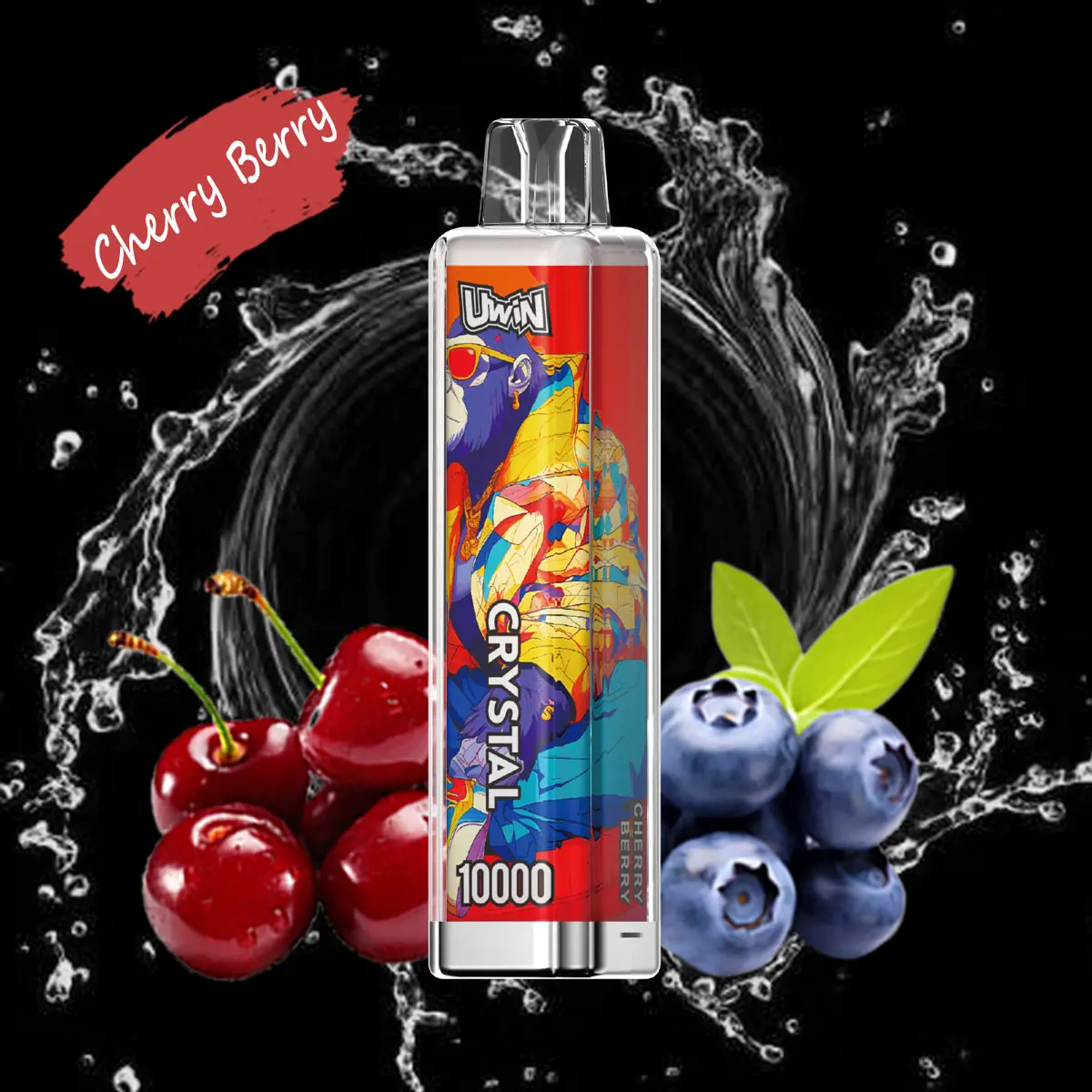 🔥【Hot Sale】Uwin Crystal 10000 10K Puffs Disposable Vape Original Edition