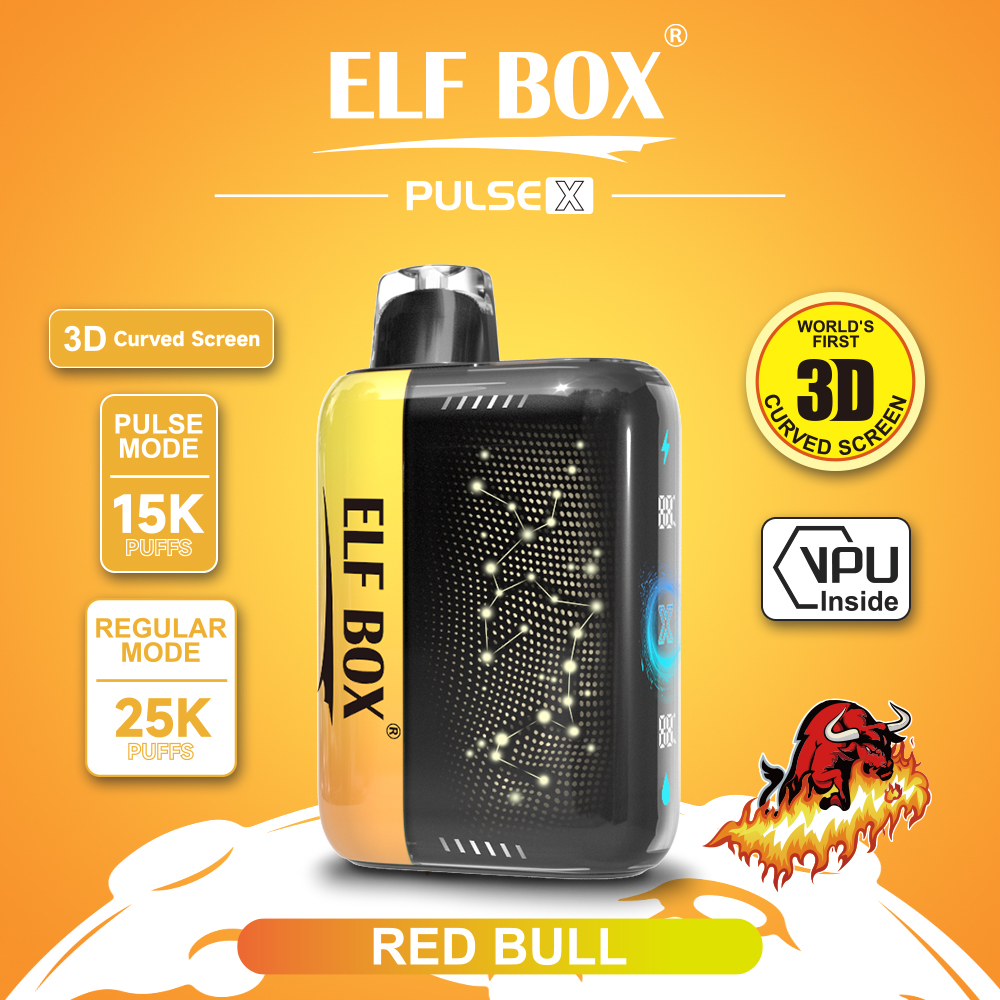 ELF Box Pulse X 25000 25K Puffs Gypsophila Hottest Disposable Vape(Box of 10)