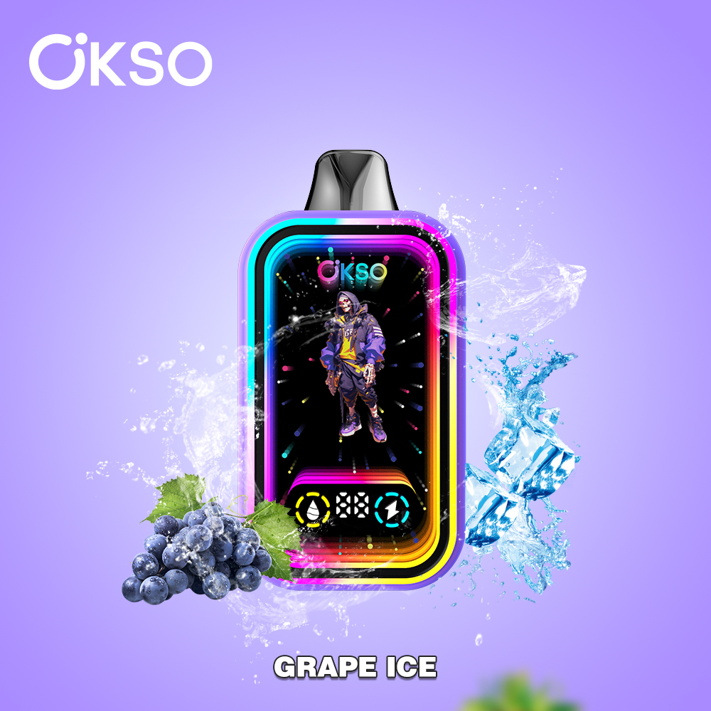 OKSO Magic Mirror 50000 50K Puffs Original Edition Dual Mesh LCD Display Disposable Vape(Box of 10)