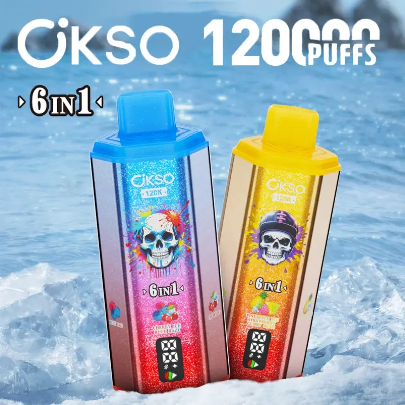 OKSO 6in1 120K 120000 Puffs Disposable Vapes