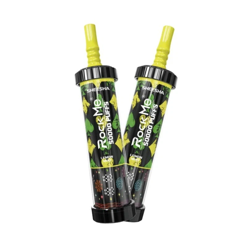 【New Arrive】ROCKME SHEESHA 50K Puffs Latest Original LCD Display Disposable Vape Pen