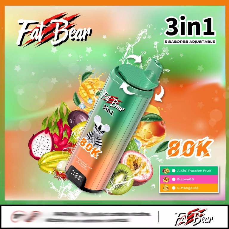 AIVONO AIM FAT BEAR 80000 80K Puffs Disposable Vape