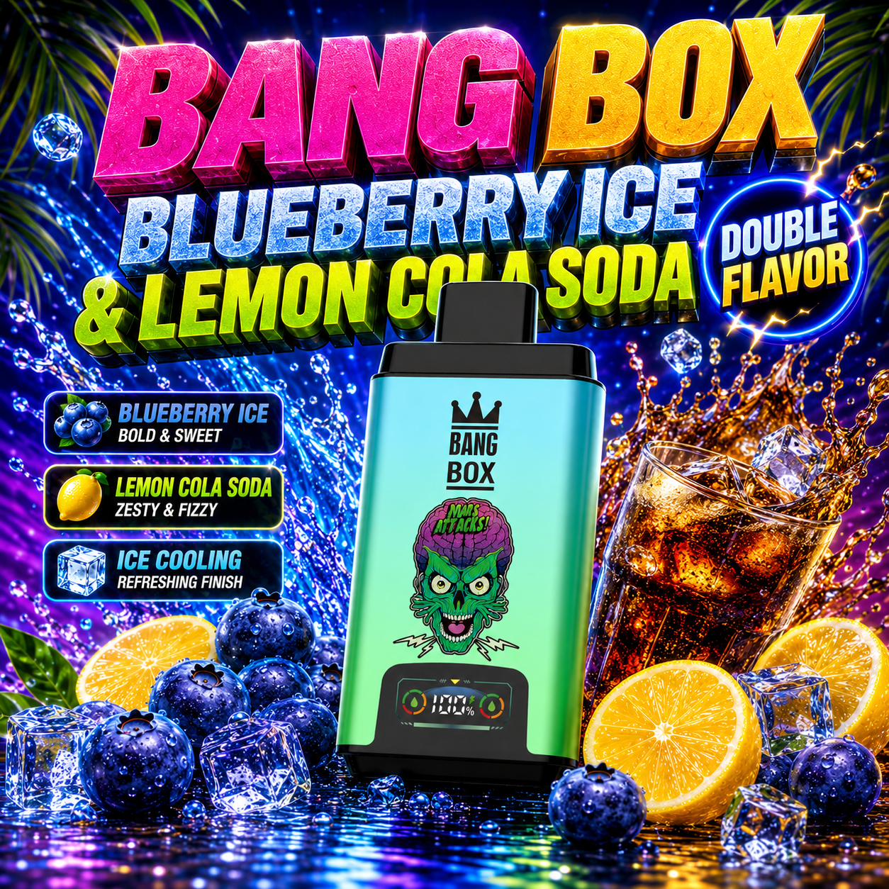 BANGBOX 50K Disposable Vape 45ml (Box of 10)