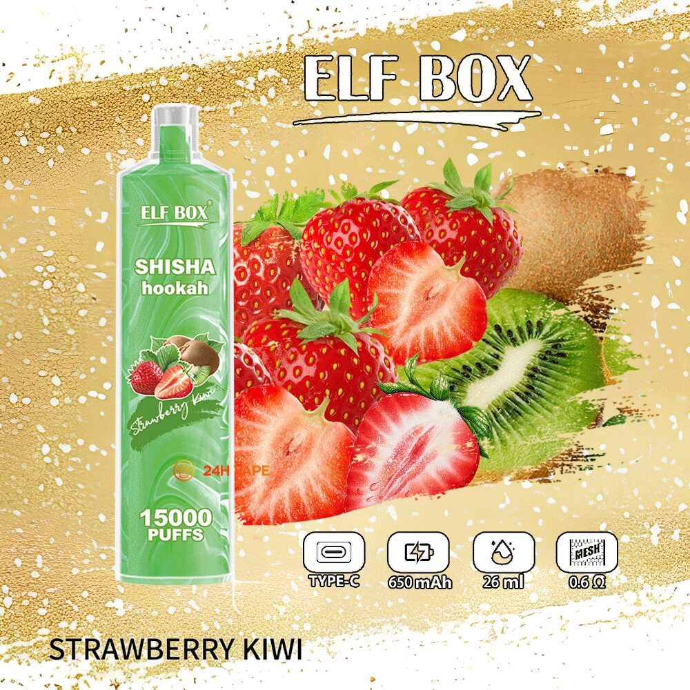 ELF BOX LS15000 Direct To Lung Disposable 15000 Puffs New Vape Pen(Box of 10)
