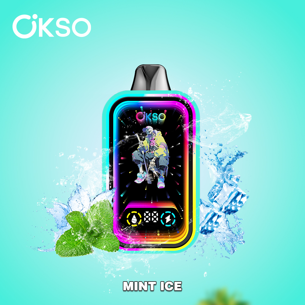 OKSO Magic Mirror 50000 50K Puffs Original Edition Dual Mesh LCD Display Disposable Vape(Box of 10)