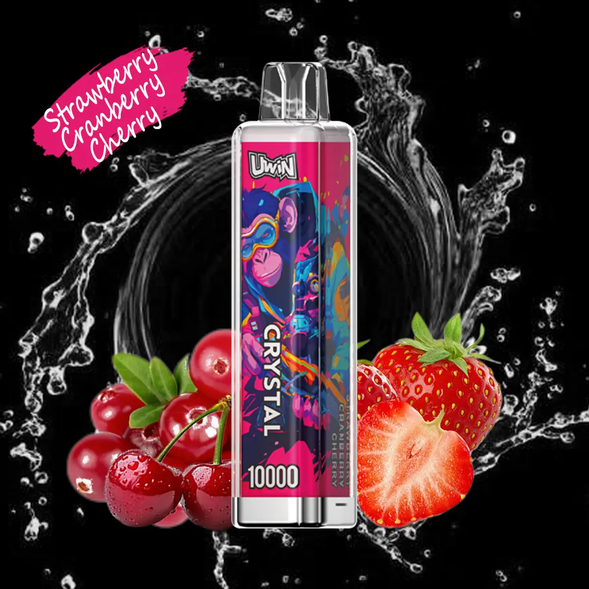 🔥【Hot Sale】Uwin Crystal 10000 10K Puffs Disposable Vape Original Edition