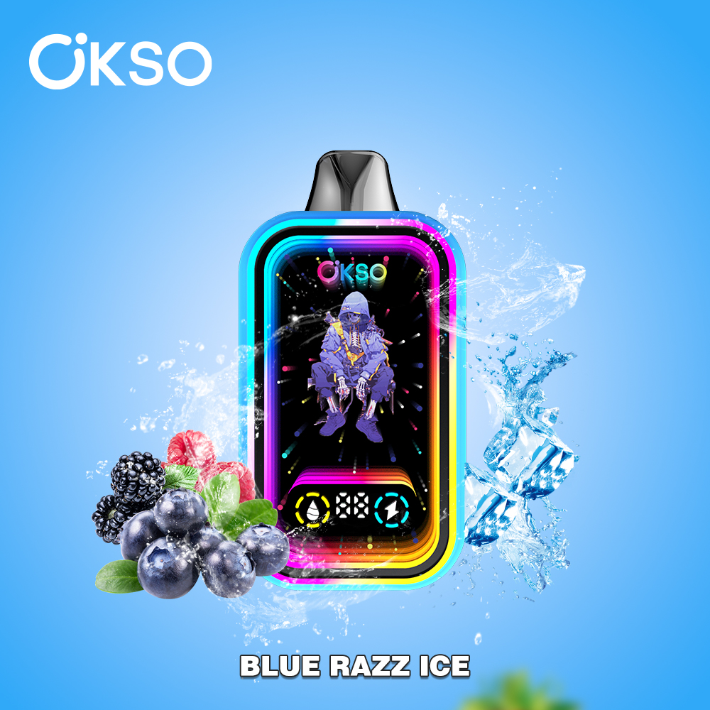 OKSO Magic Mirror 50000 50K Puffs Original Edition Dual Mesh LCD Display Disposable Vape(Box of 10)