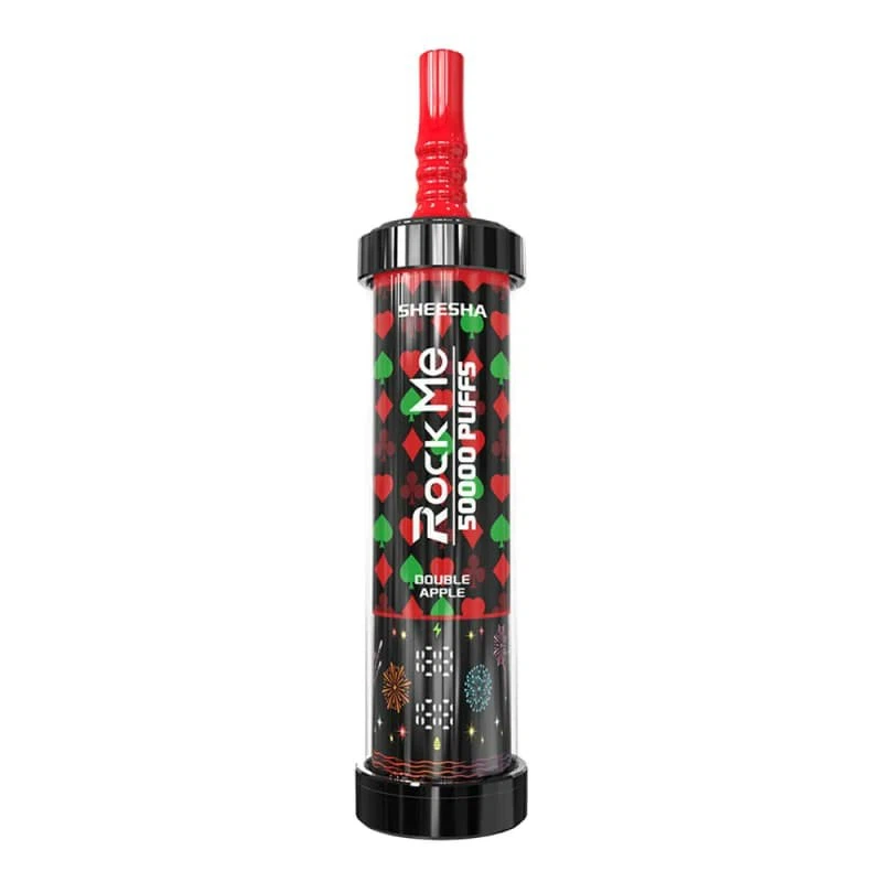 【New Arrive】ROCKME SHEESHA 50K Puffs Latest Original LCD Display Disposable Vape Pen
