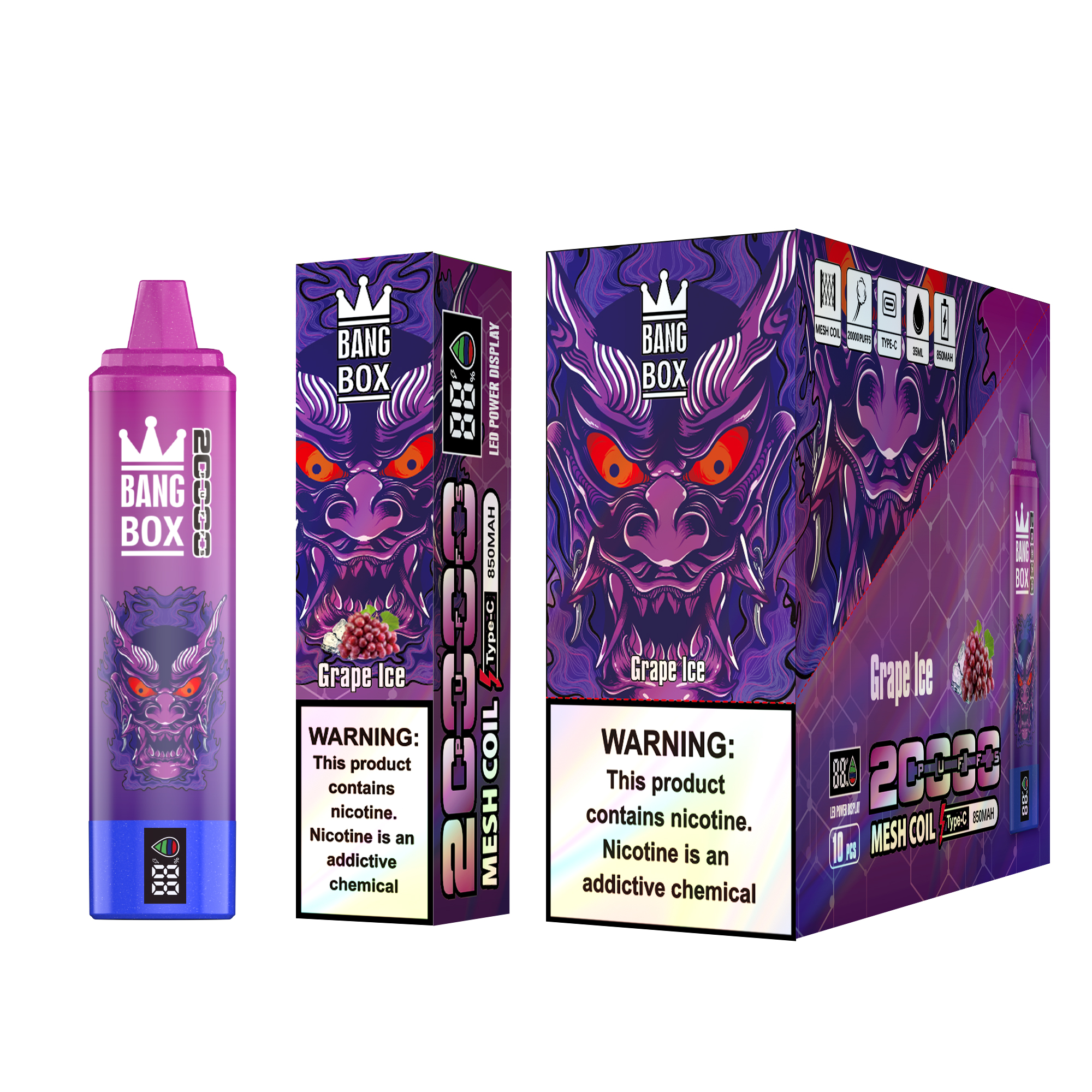 BANGBOX 20K Disposable Vape 19ML (Box of 10)