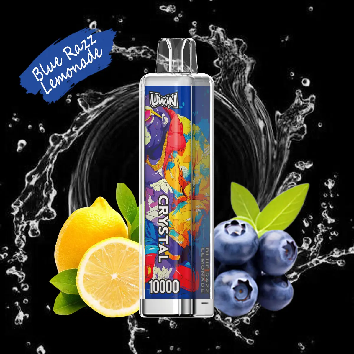 🔥【Hot Sale】Uwin Crystal 10000 10K Puffs Disposable Vape Original Edition