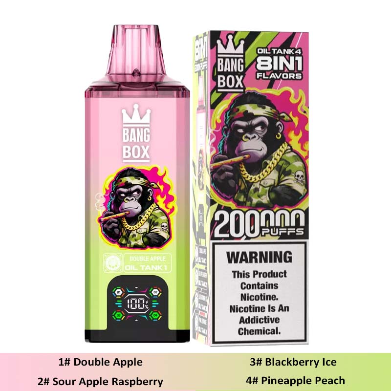 Bang Box 200K 8-in-1 | 200000 Puffs 8-Flavor Vape Wholesale