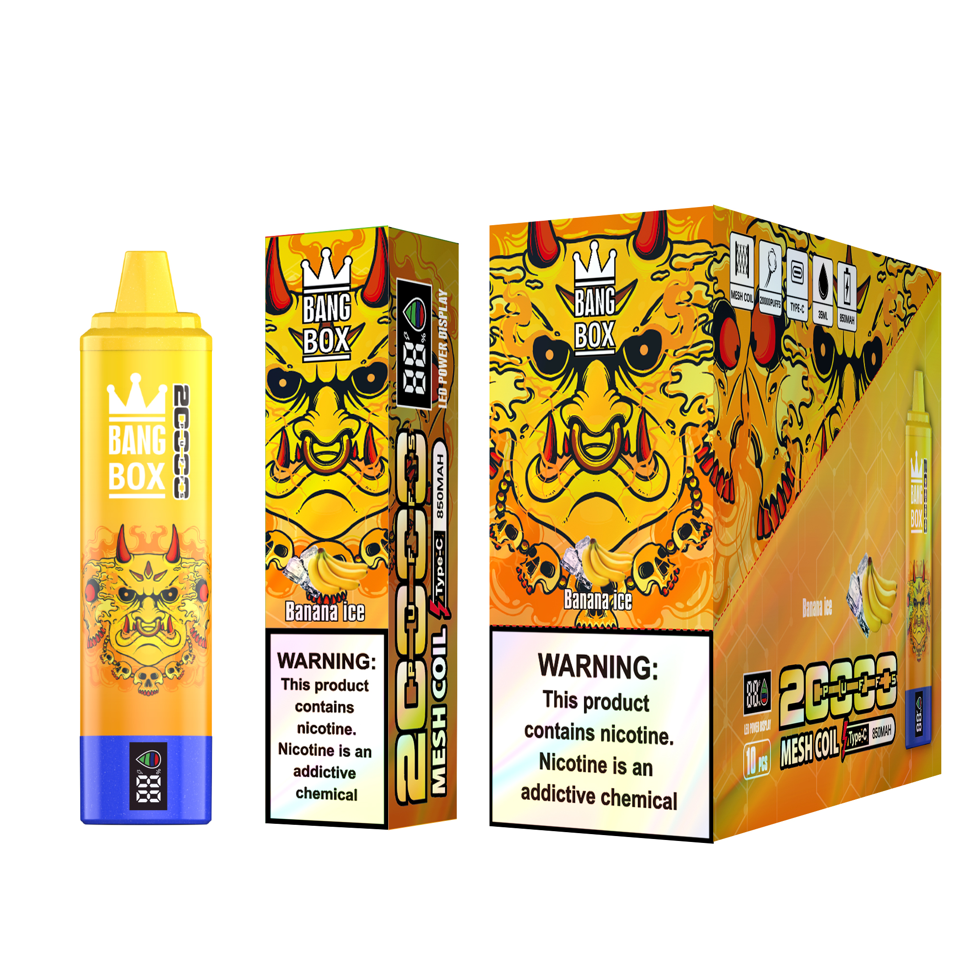 BANGBOX 20K Disposable Vape 19ML (Box of 10)