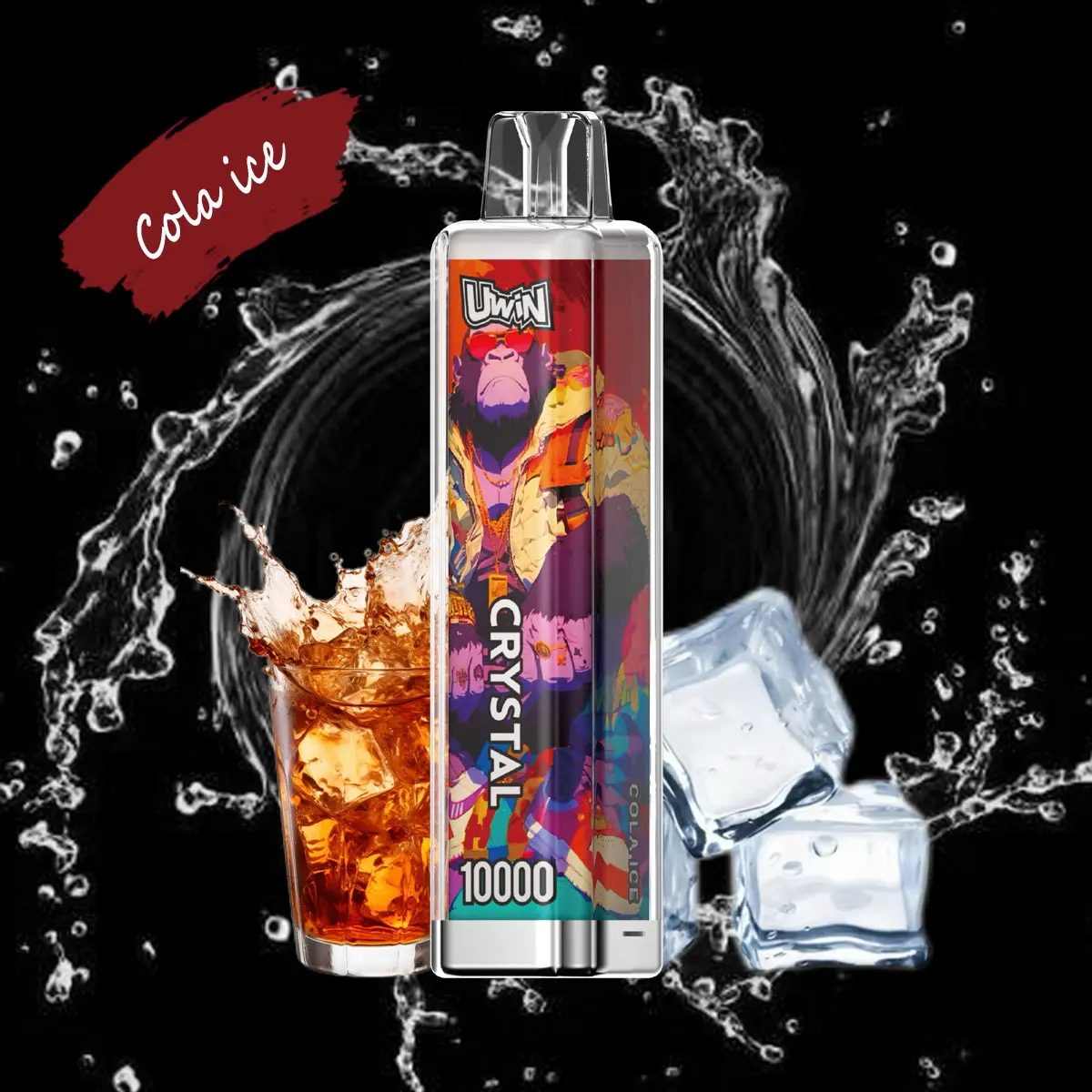 🔥【Hot Sale】Uwin Crystal 10000 10K Puffs Disposable Vape Original Edition