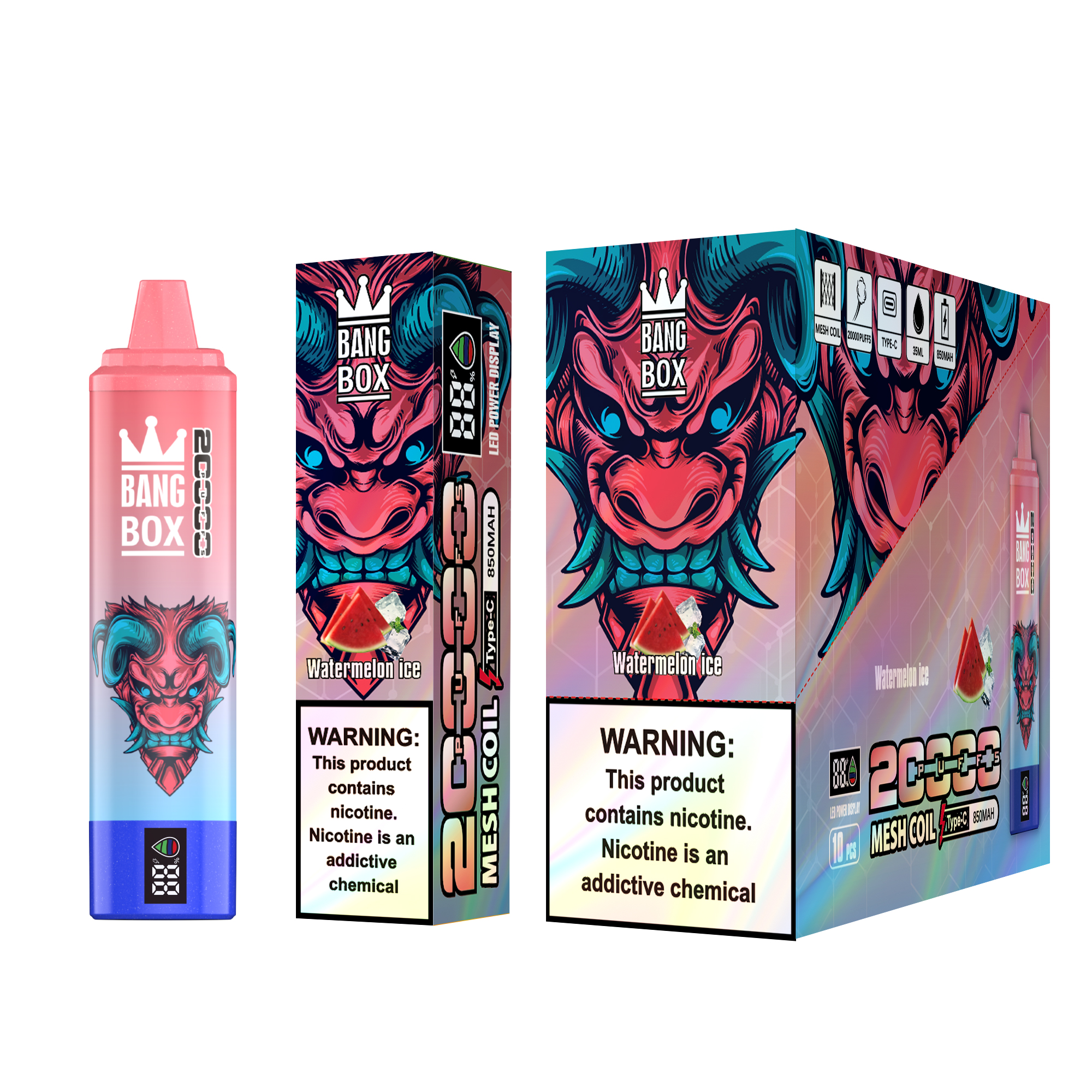 BANGBOX 20K Disposable Vape 19ML (Box of 10)