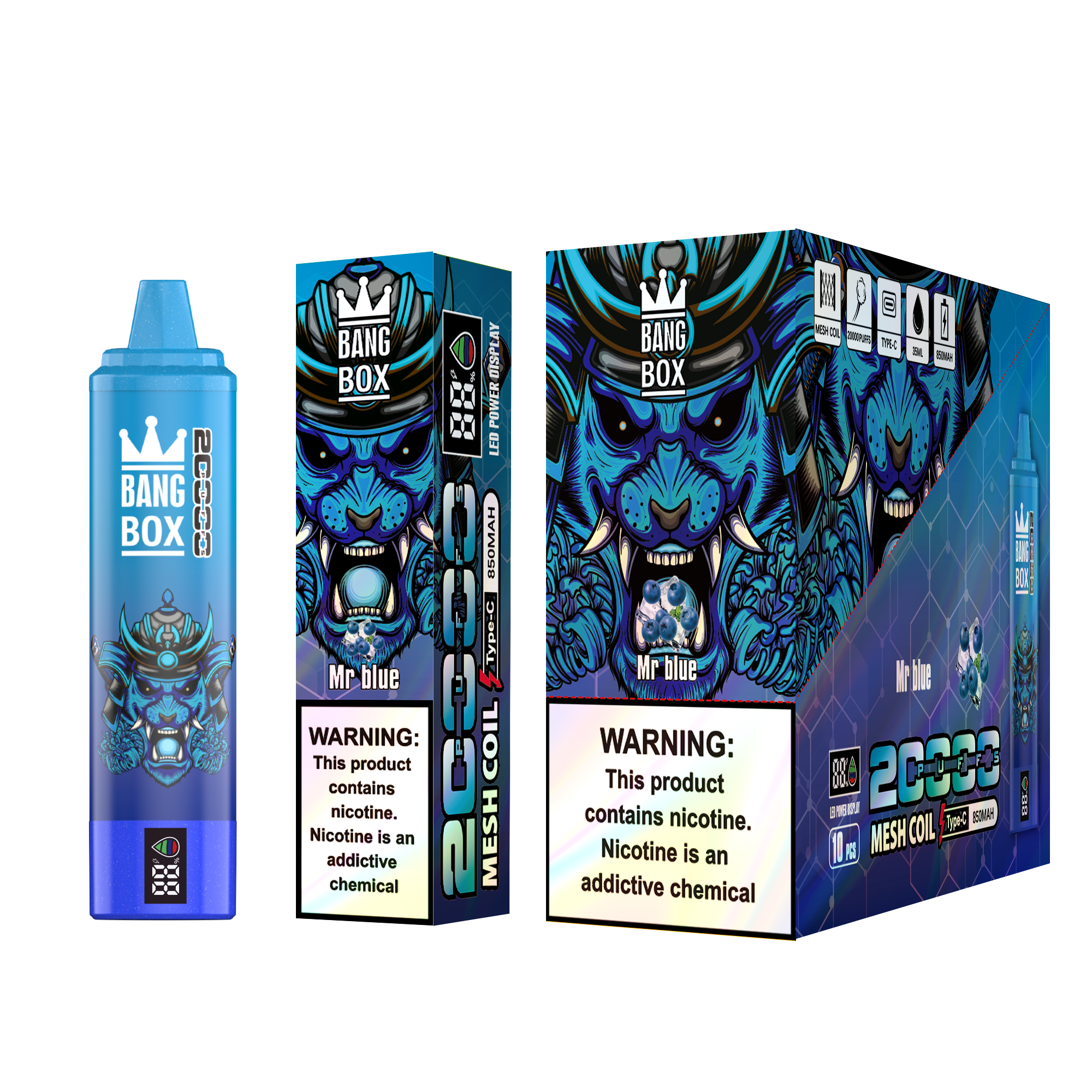 BANGBOX 20K Disposable Vape 19ML (Box of 10)
