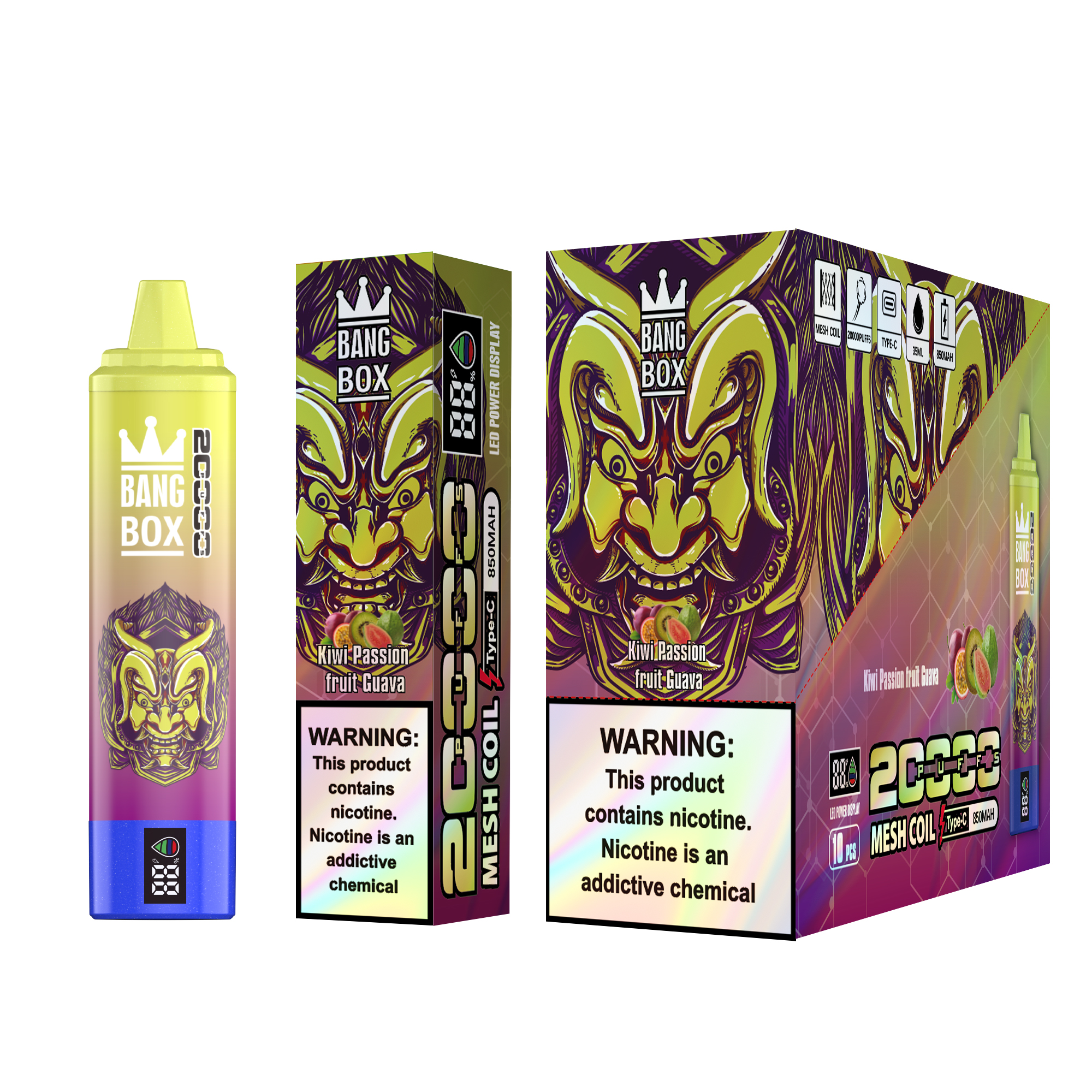 BANGBOX 20K Disposable Vape 19ML (Box of 10)