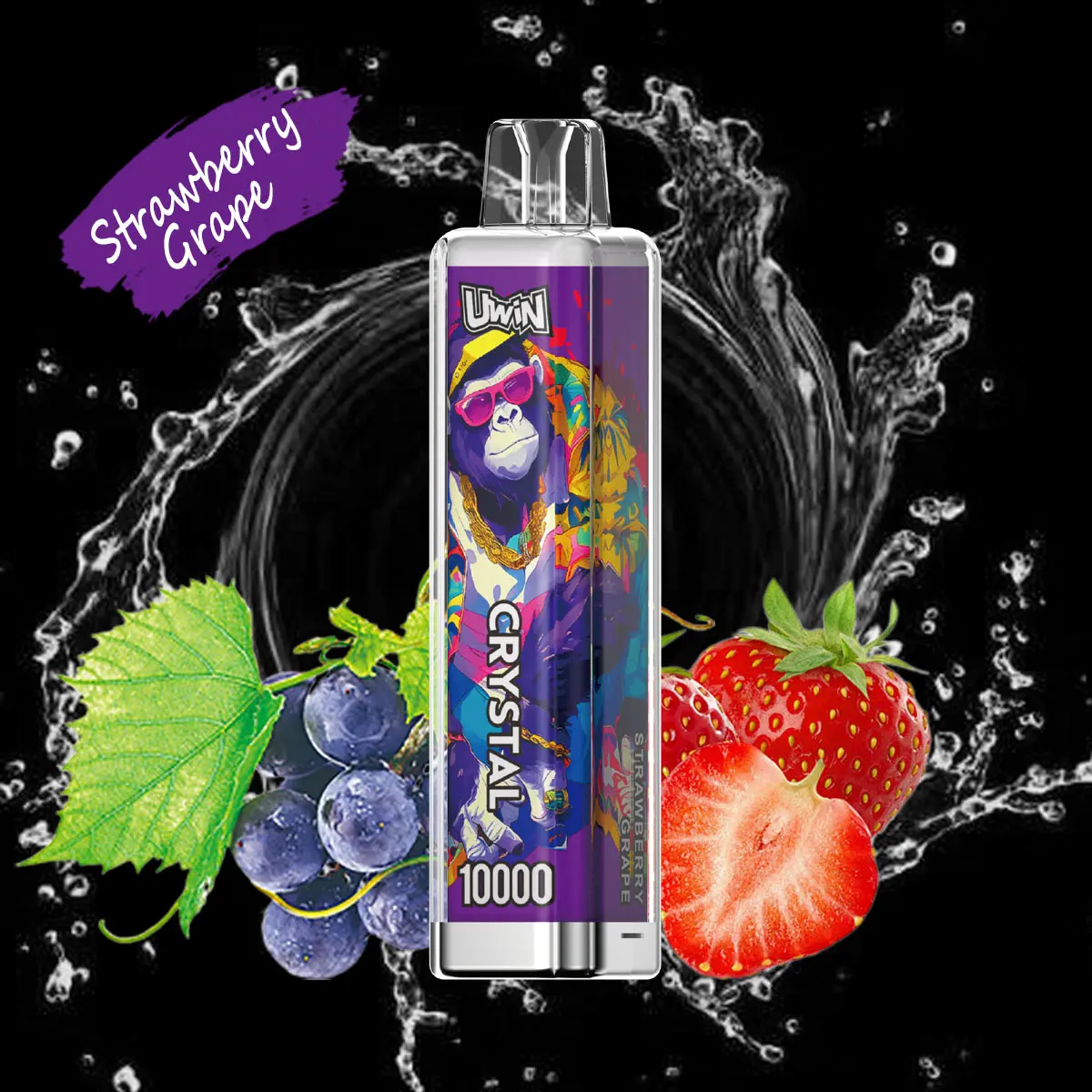 🔥【Hot Sale】Uwin Crystal 10000 10K Puffs Disposable Vape Original Edition