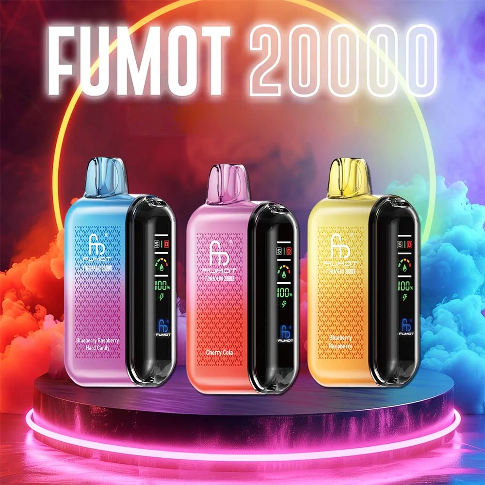 Fumot Tornado 20000 20K Puffs Vape Dual Mesh LED Display Disposable Vape