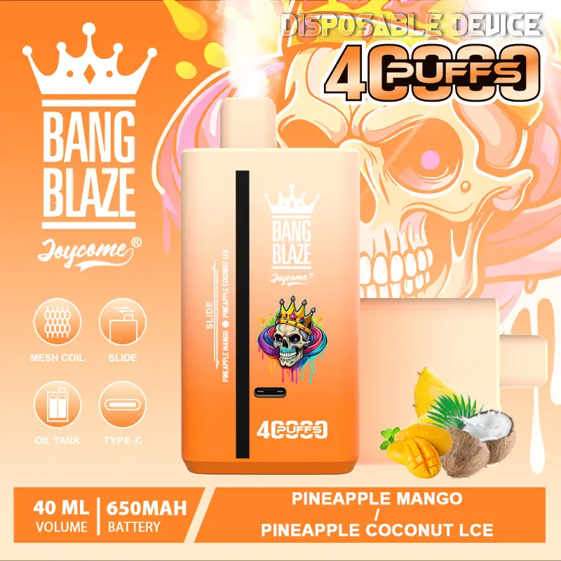 Bang Blaze 40000 40K Puffs 2% 3% 5% Nicotine Double Taste Disposable Vape(Box of 3)