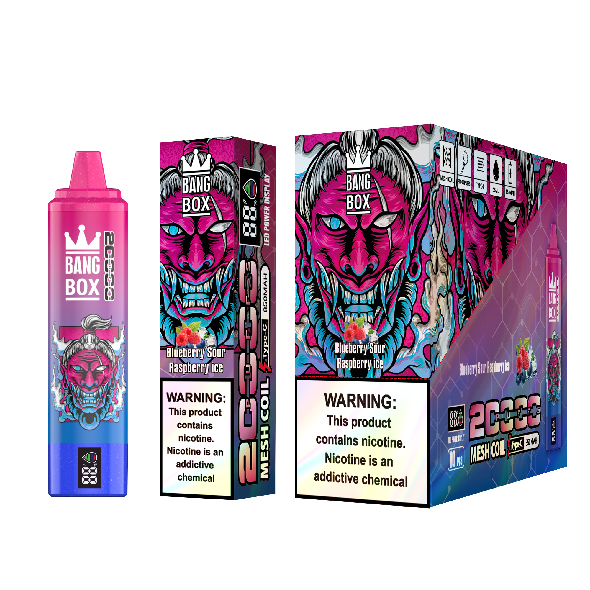BANGBOX 20K Disposable Vape 19ML (Box of 10)