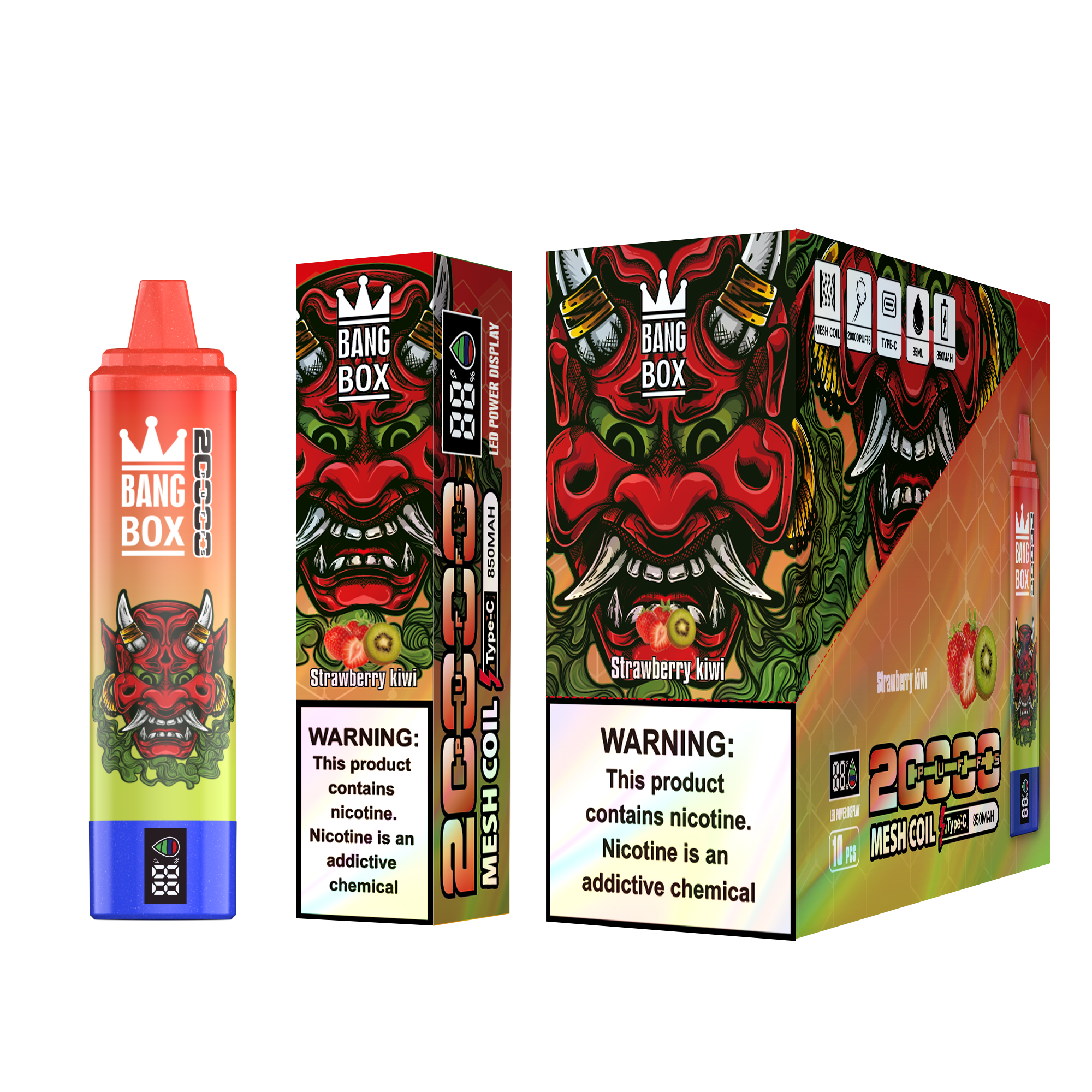 BANGBOX 20K Disposable Vape 19ML (Box of 10)